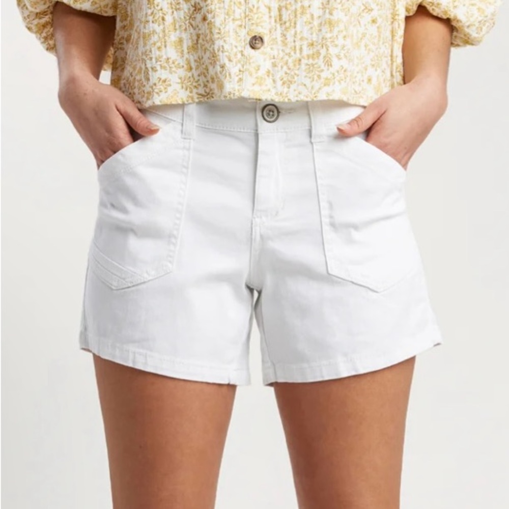 Women's UNIONBAY 5” “Alix” Shorts White NEW